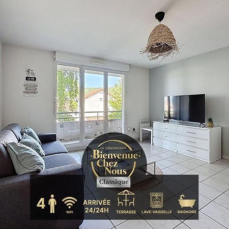 Апартаменти Sejour Cosy - Lit 180X200 - Wifi - Parking Клермон-Ферран Екстер'єр фото